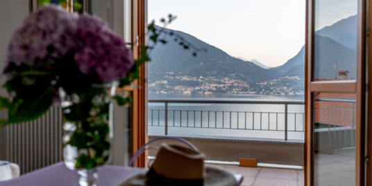 Appartamento con vista lago strepitosa
