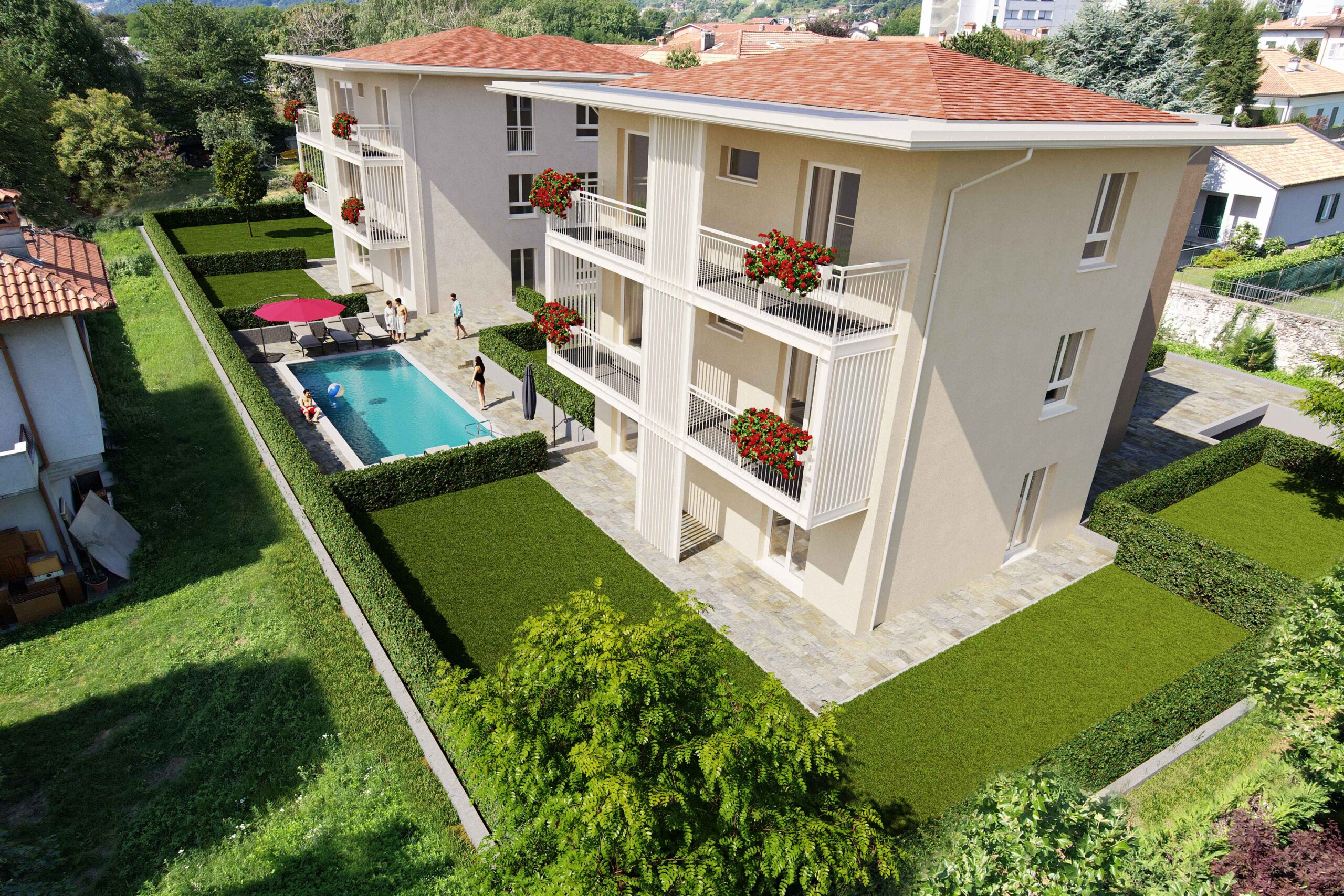 Gravedona ed Uniti – New apartments in residence with swimming pool