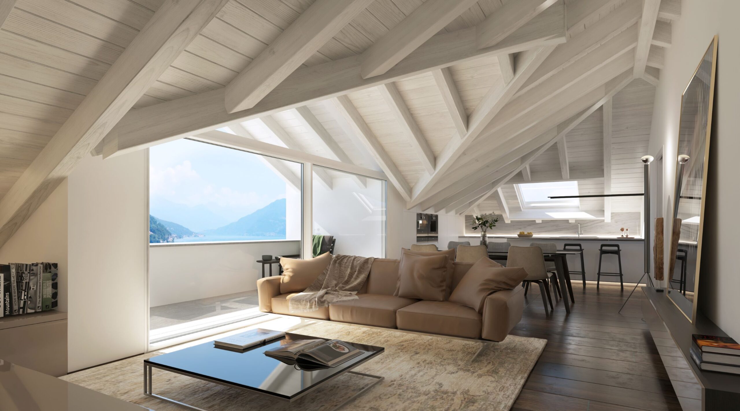 Menaggio – Wonderful penthouse with lake view