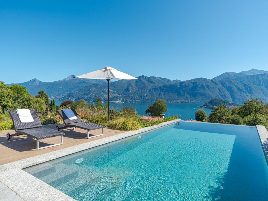 Villa moderna con incantevole vista lago